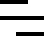 Three horizontal white bars stacked to represent a menu icon.