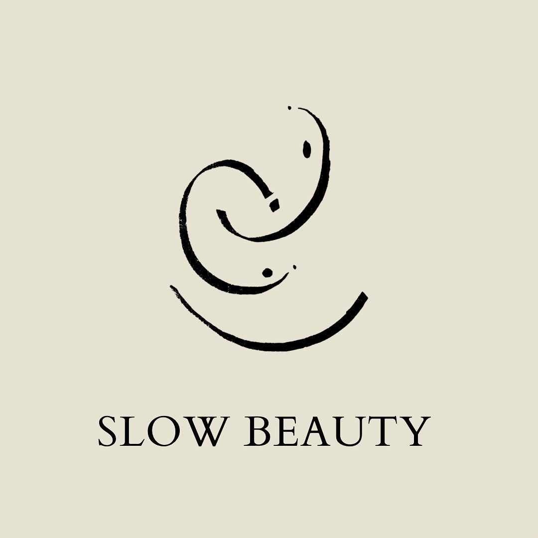 logo for slow beauty holistic brand