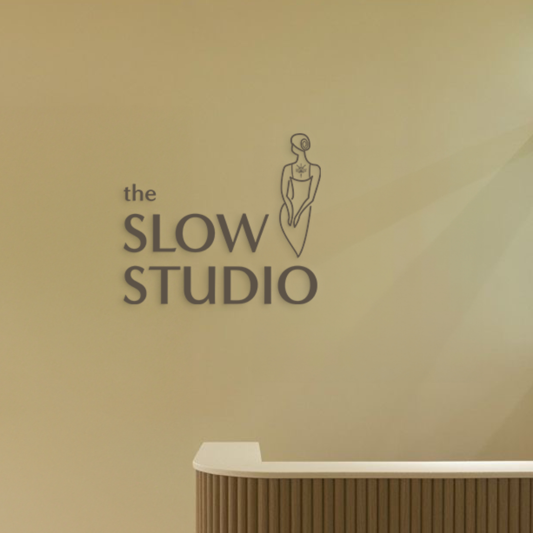 The Slow Studio logo bu Ateliers Zen for Gaelle Blanquart