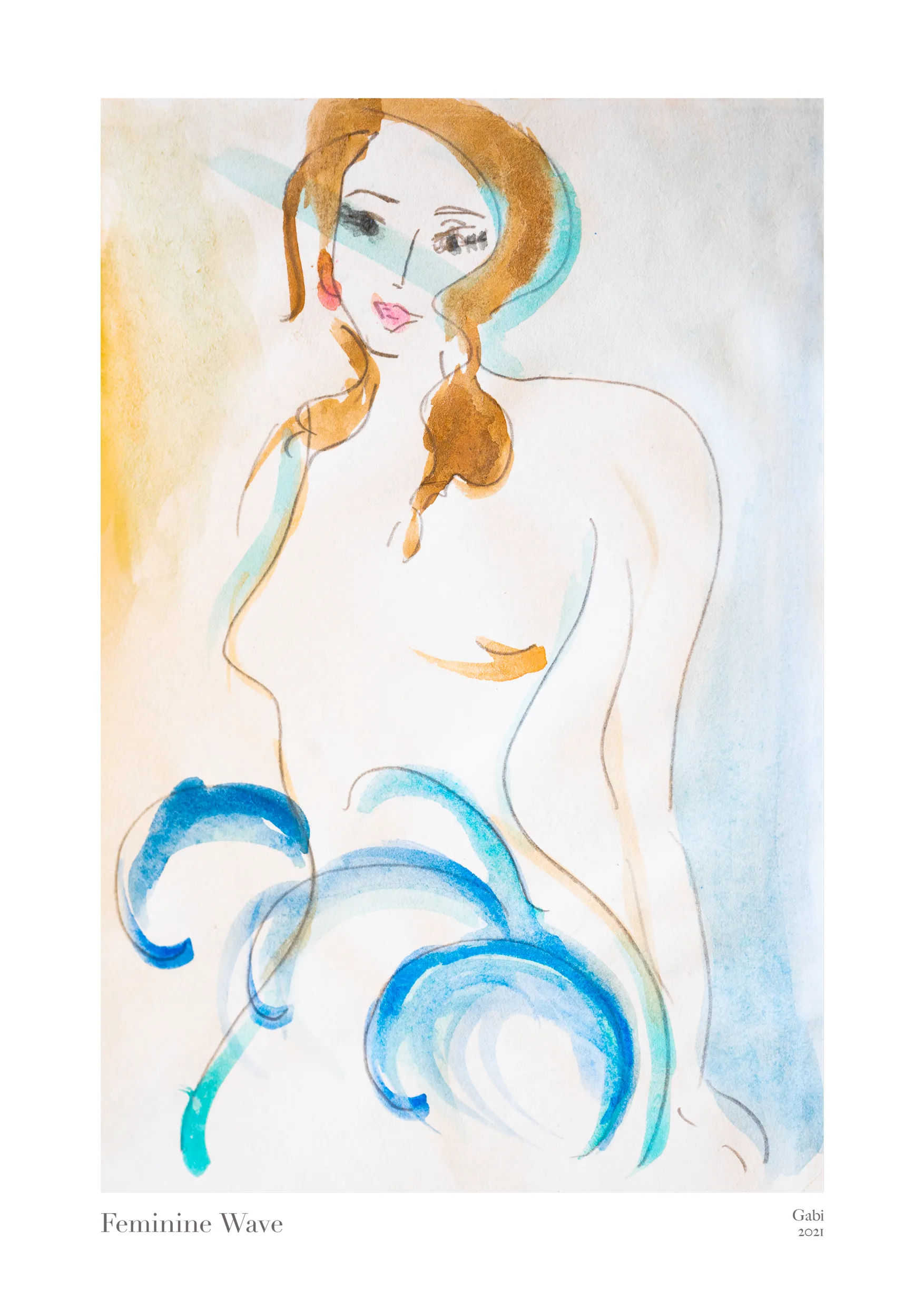 Feminine Wave · Blue Collection
