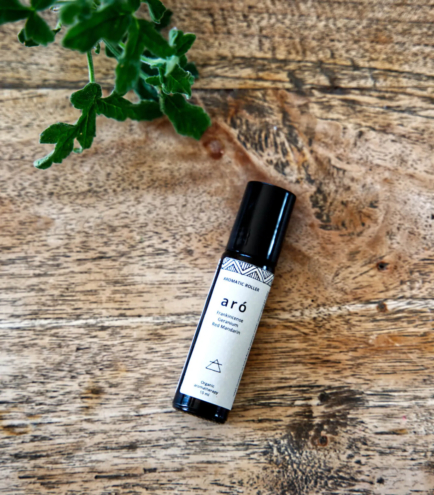 Aromatic Roller with Frankincense, Geranium and Red Mandarin Peel