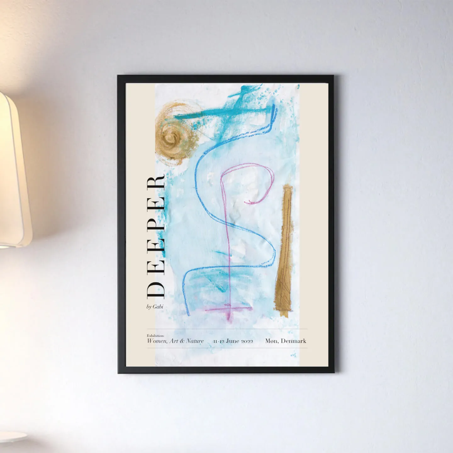 Deeper Exhibition Poster