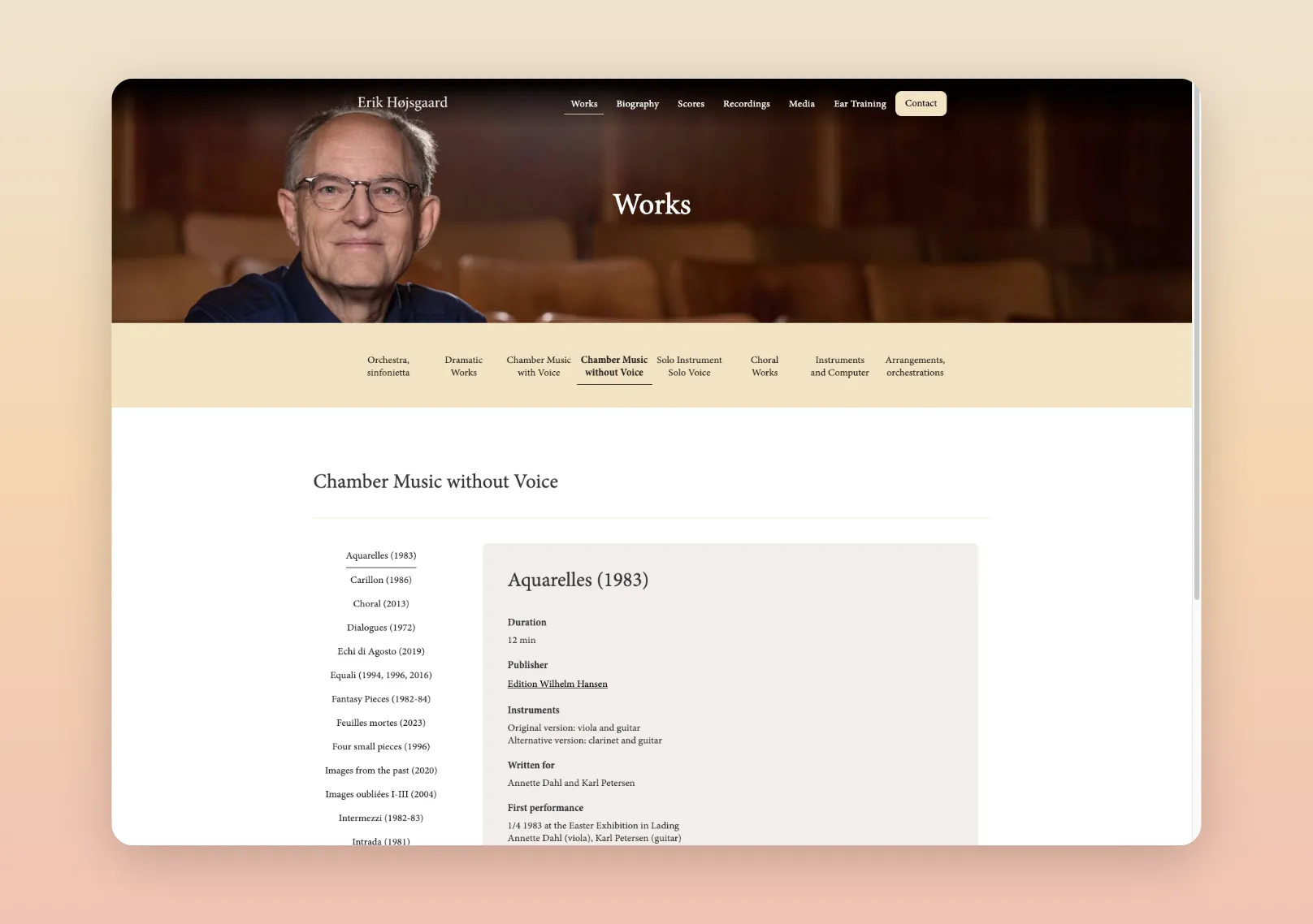 Erik Højsgaard creative studio project