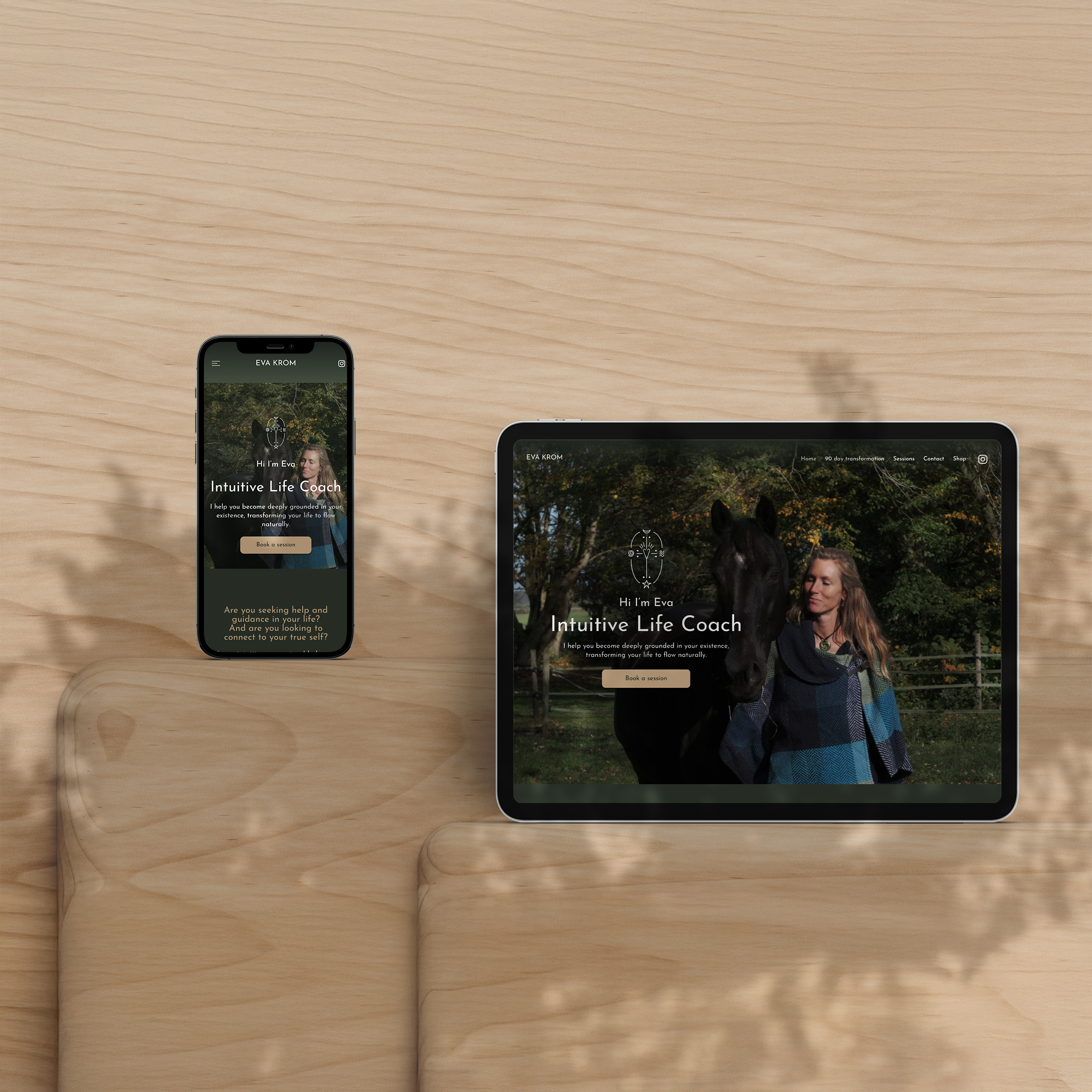 Eva Krom creative studio project