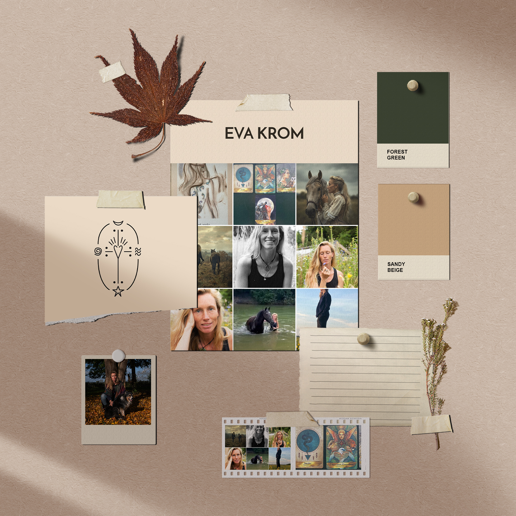 Eva Krom creative studio project