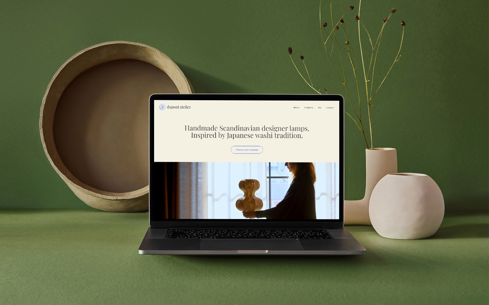 We helped Dupont Atelier through product environment photography and a brand new website which we also designed and developed.